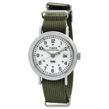 Timex Weekender Quartz White Dial Unisex Watch TW2W85600 - The Watches Men & Co