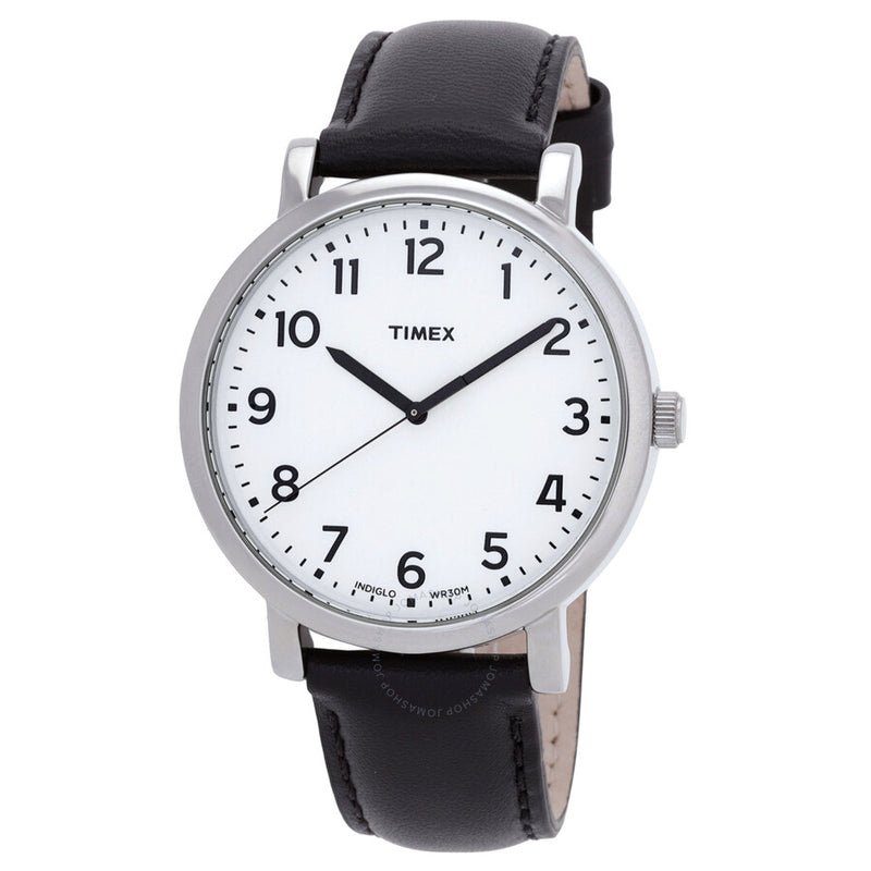 Timex Weekender Quartz White Dial Watch TW2U84400 - The Watches Men & Co