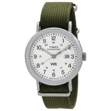 Timex Weekender Quartz White Dial Watch TW2W86000 - The Watches Men & Co