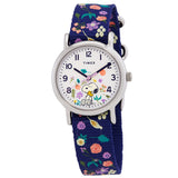 Timex Weekender x Peanuts Quartz White Dial Ladies Watch TW2V45900JT - The Watches Men & Co