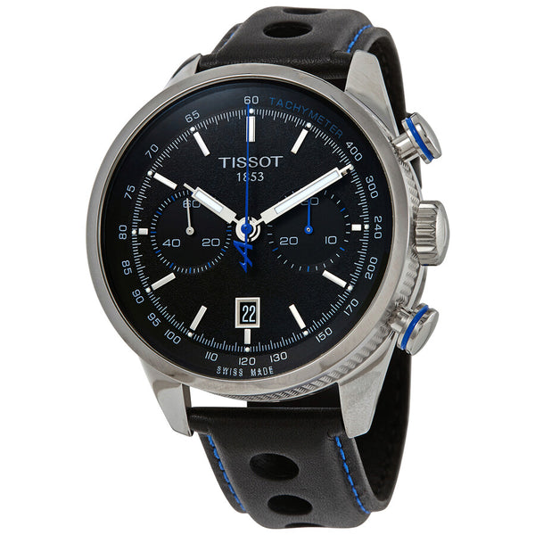 Tissot Alpine on Board Chronograph Automatic Black Dial Watch T123.427.16.051.00 - The Watches Men & Co
