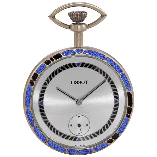 Tissot T-Pocket Specials Art Nouveau Automatic Silver Dial Unisex Watch T82.9.453.34 - The Watches Men & Co