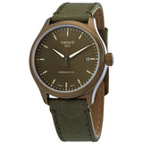 Tissot Automatic Kaki Dial Khaki Textile Men's Watch T1164073709100 - The Watches Men & Co