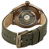 Tissot Automatic Kaki Dial Khaki Textile Men's Watch T1164073709100 - The Watches Men & Co #3