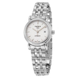 Tissot Automatic White Dial Stainless Steel Ladies Watch T95118391 - The Watches Men & Co