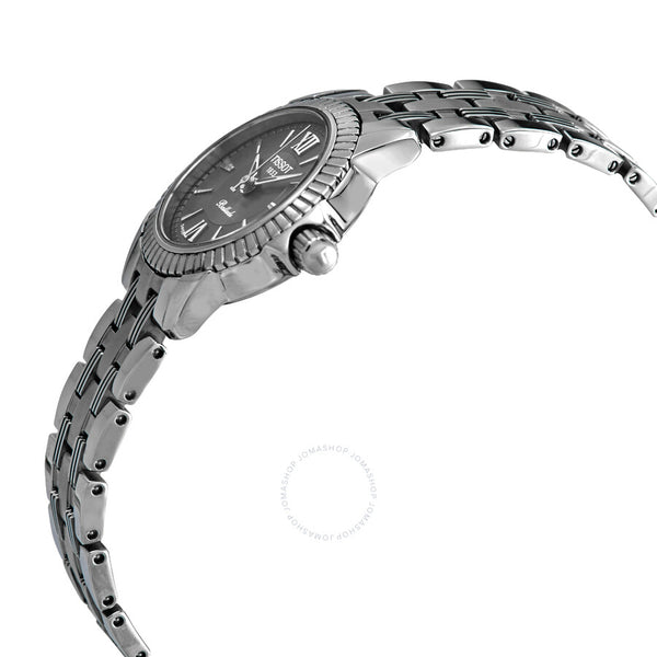 Tissot Ballade Quartz Black Dial Ladies Watch T39.1.281.53 - The Watches Men & Co #2