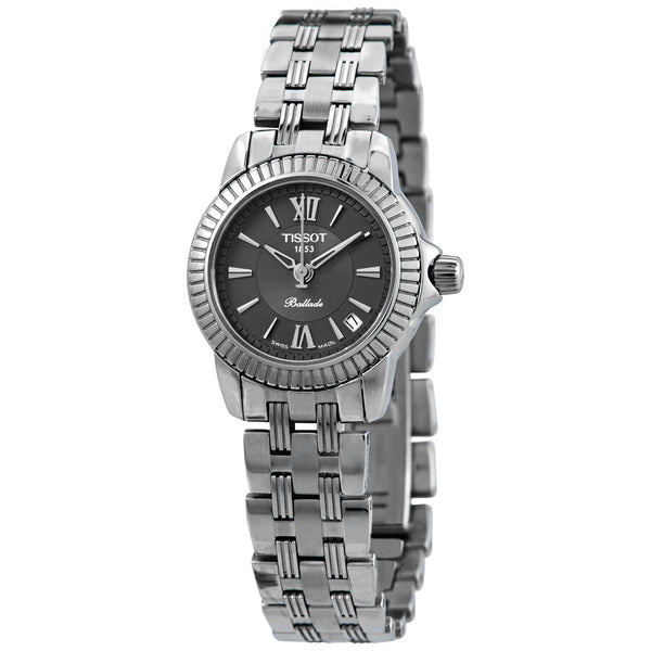 Tissot Ballade Quartz Black Dial Ladies Watch T39.1.281.53 - The Watches Men & Co