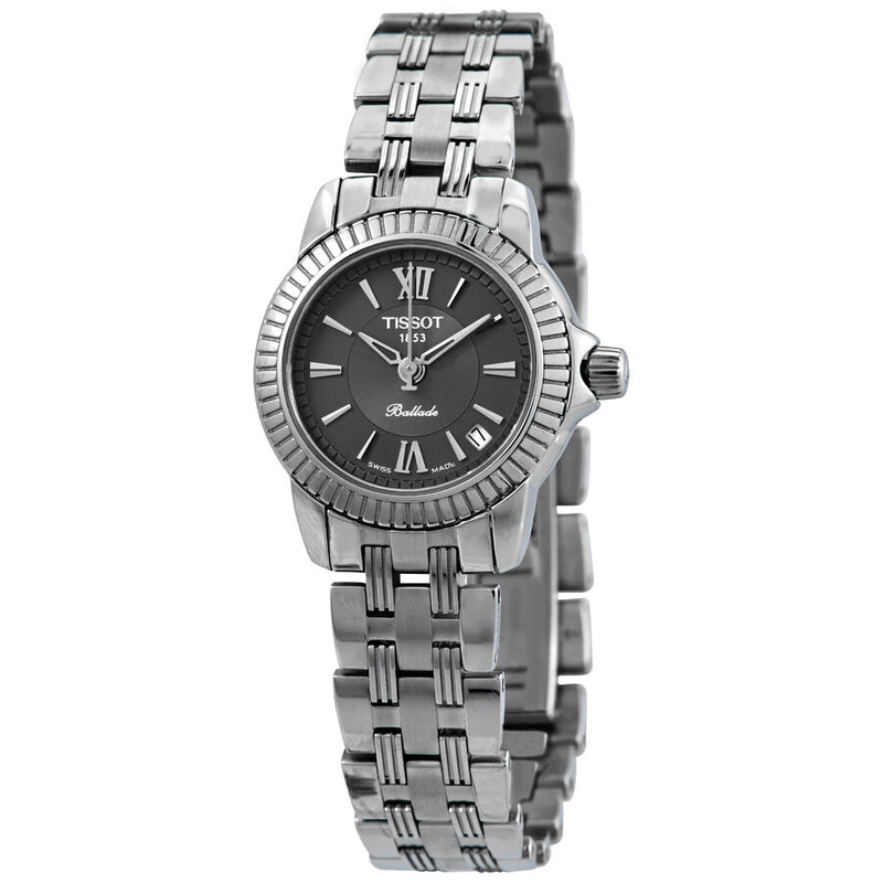 Tissot Ballade Quartz Black Dial Ladies Watch T39.1.281.53 - The Watches Men & Co