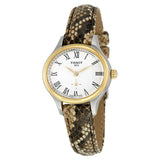 Tissot Bella Ora Piccola White Dial Ladies Watch T103.110.26.033.00 - The Watches Men & Co
