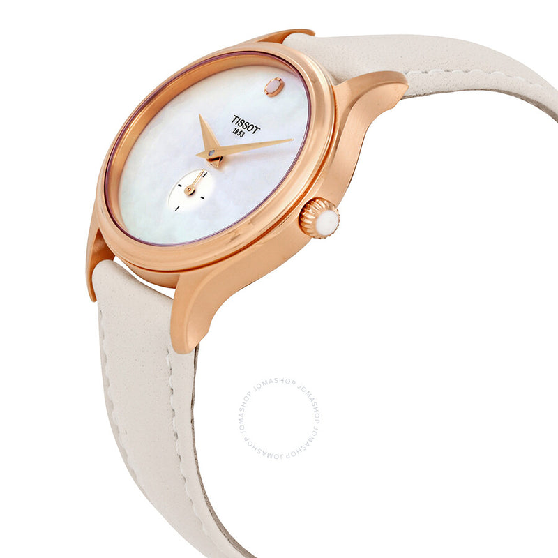 Tissot Bella Ora White Mother of Pearl Dial Ladies Watch T103.310.36.111.00 - The Watches Men & Co #2