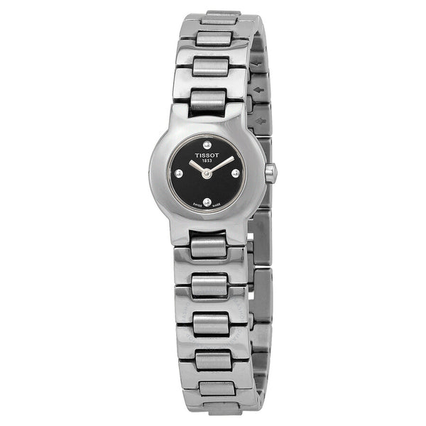 Tissot Belle Mini Quartz Black Dial Ladies Watch T09.1.285.51 - The Watches Men & Co