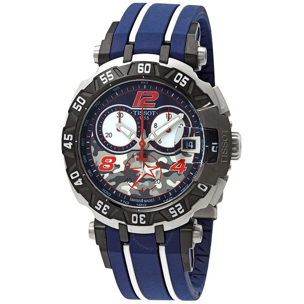 Tissot Blue Dial Chronograph Quartz Men's Watch T092.417.27.057.04 - The Watches Men & Co