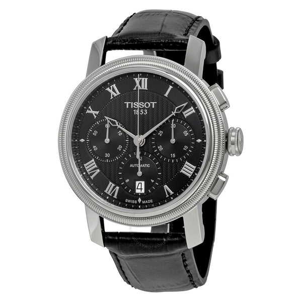 Tissot Bridgeport Automatic Chronograph Black Dial Men's Watch T097.427.16.053.00 - The Watches Men & Co