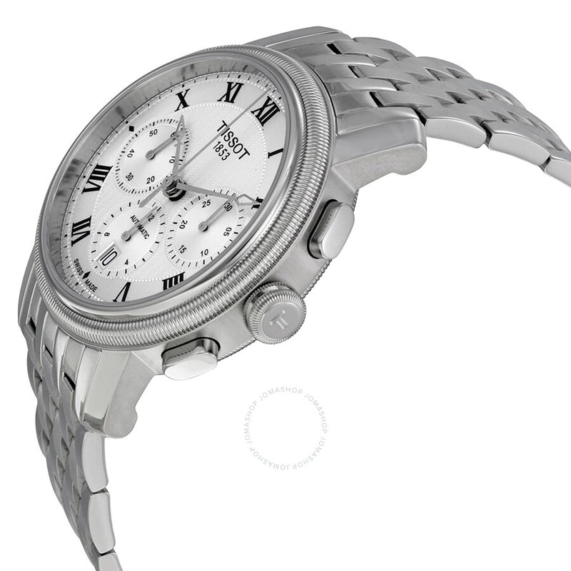 Tissot Bridgeport Automatic Chronograph Silver Dial Stainless Steel Men's Watch T097.427.11.033.00 - The Watches Men & Co #2