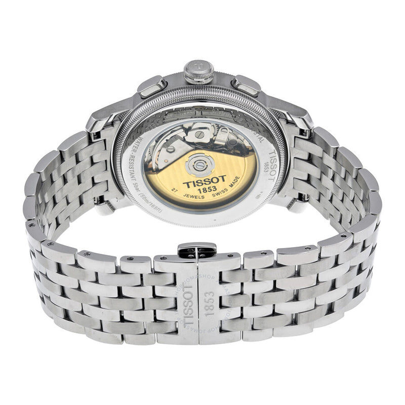 Tissot Bridgeport Automatic Chronograph Silver Dial Stainless Steel Men's Watch T097.427.11.033.00 - The Watches Men & Co #3