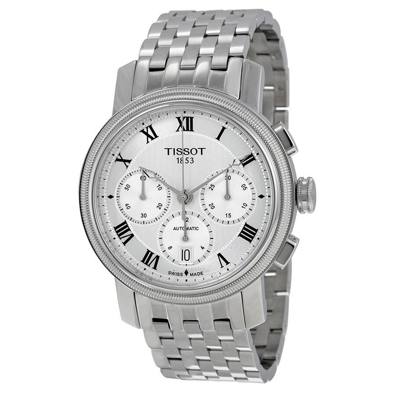 Tissot Bridgeport Automatic Chronograph Silver Dial Stainless Steel Men's Watch T097.427.11.033.00 - The Watches Men & Co