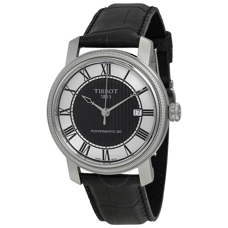 Tissot Bridgeport Automatic Black Dial Men's Watch T0974071605300 - The Watches Men & Co