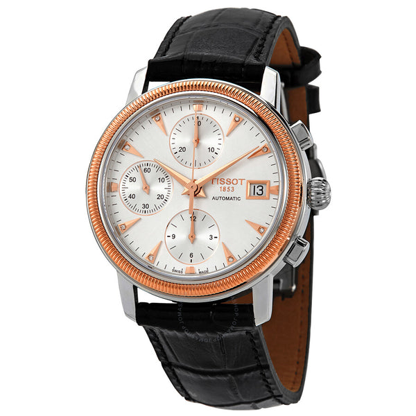 Tissot Bridgeport Chronograph Automatic Diamond Silver Dial Men's Watch T921.427.46.036.00 - The Watches Men & Co