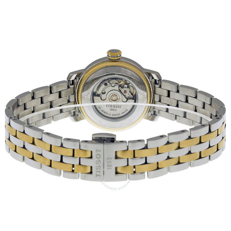 Tissot Bridgeport Silver Dial Two-tone Ladies Watch T097.007.22.033.00 - The Watches Men & Co #3