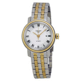 Tissot Bridgeport Silver Dial Two-tone Ladies Watch T097.007.22.033.00 - The Watches Men & Co