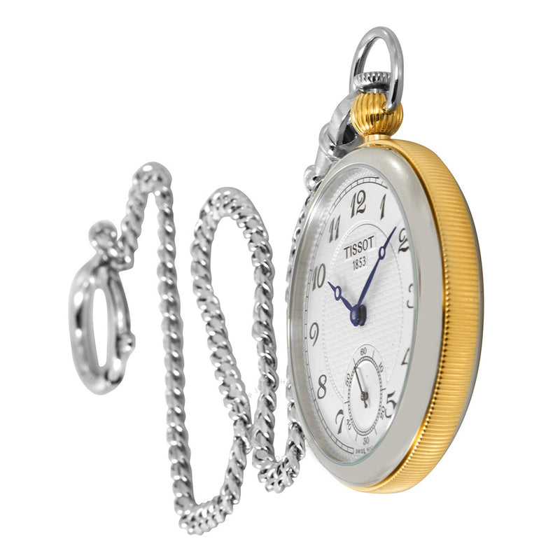 Tissot Bridgeport Lepine Hand Wound Pocket Watch T860.405.29.032.01 - The Watches Men & Co #2