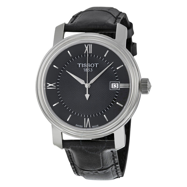 Tissot Bridgeport Black Dial Men's Watch T0974101605800 - The Watches Men & Co