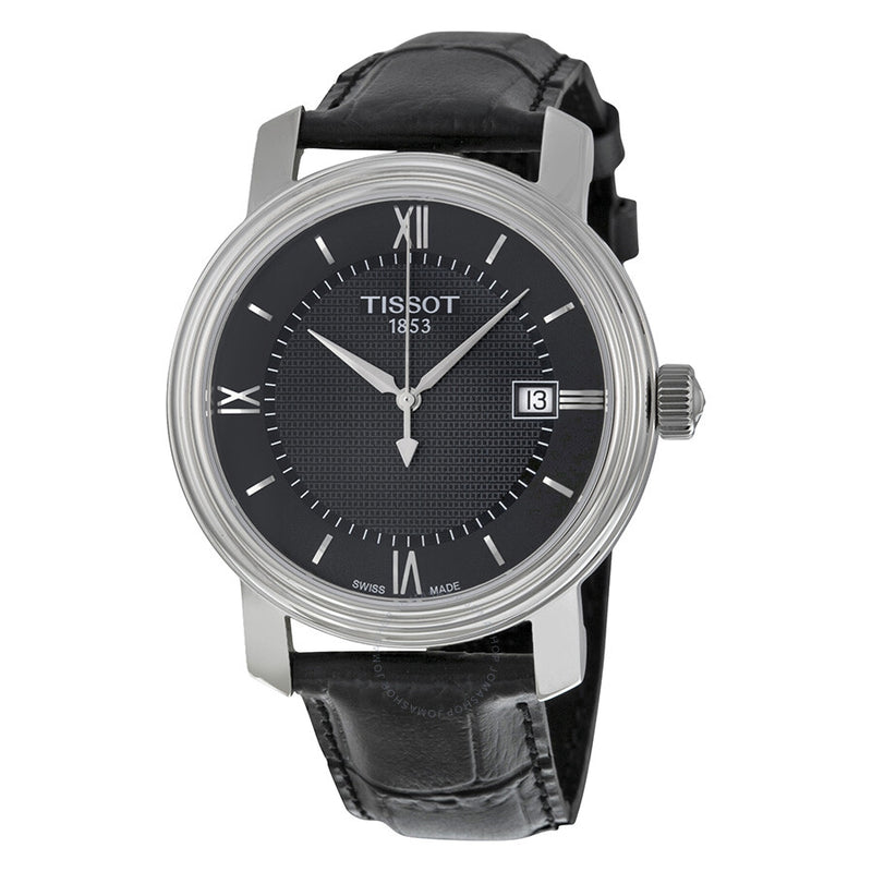 Tissot Bridgeport Black Dial Men's Watch T0974101605800 - The Watches Men & Co