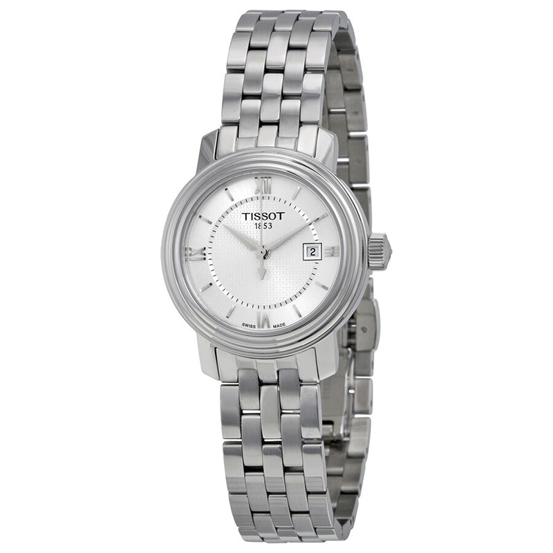 Tissot Bridgeport Quartz Silver Dial Ladies Watch T097.010.11.038.00 - The Watches Men & Co