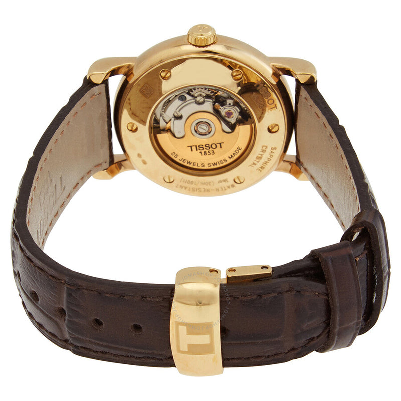 Tissot Carson Automatic Silver Dial Ladies Watch T907.007.16.031.00 - The Watches Men & Co #3
