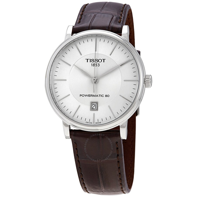 Tissot Carson Premium Automatic Silver Dial Men's Watch T1224071603100 - The Watches Men & Co