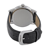 Tissot Carson White Dial Black Leather Men's Watch T0854101601200 - The Watches Men & Co #3