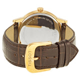 Tissot Carson White Dial Brown Leather Men's Watch T0854103601100 - The Watches Men & Co #3