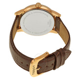 Tissot Carson White Dial Brown Leather Men's Watch T0854103601200 - The Watches Men & Co #3