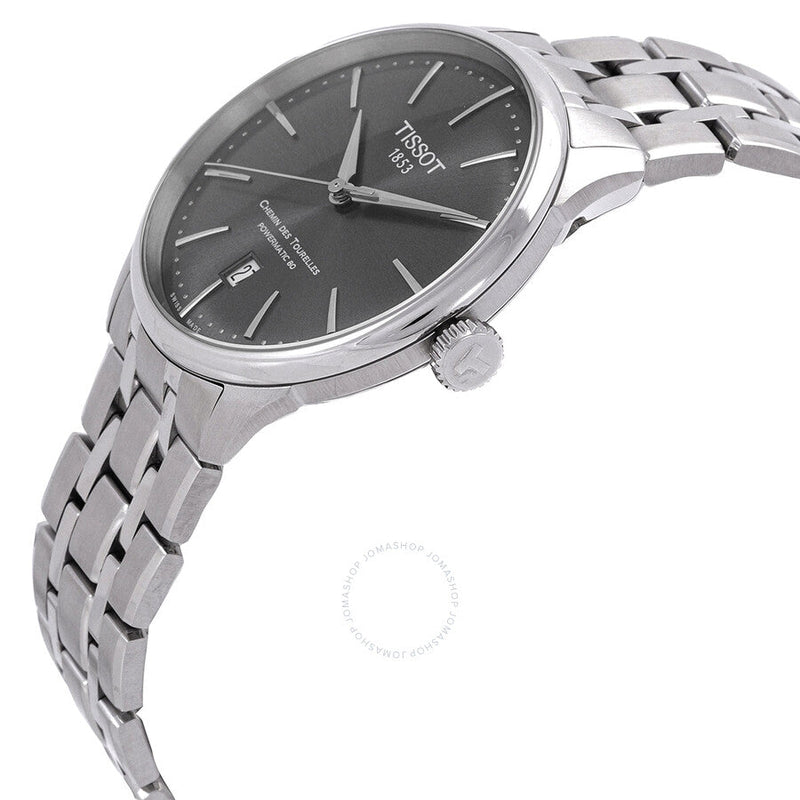 Tissot Chemin Des Tourelles Automatic Grey Dial Men's Watch T139.807.11.061.00 - The Watches Men & Co #2