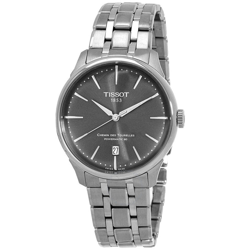 Tissot Chemin Des Tourelles Automatic Grey Dial Men's Watch T139.807.11.061.00 - The Watches Men & Co