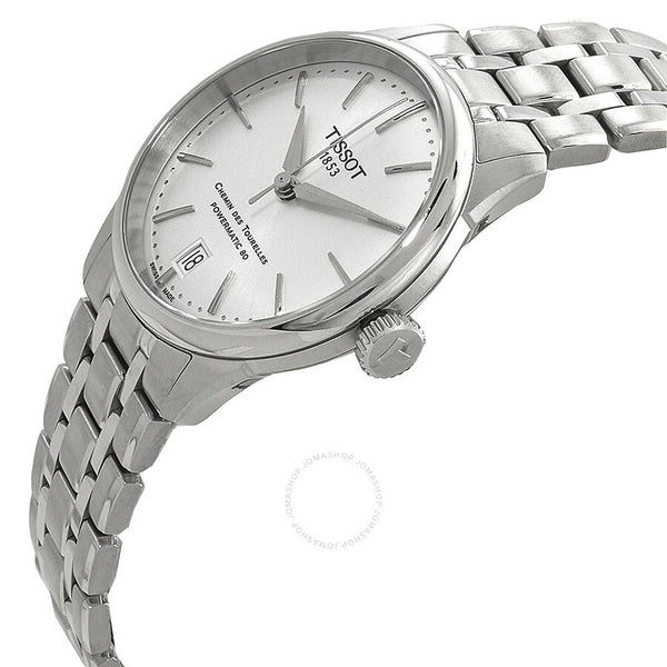 Tissot Chemin Des Tourelles Automatic Silver Dial Ladies Watch T139.207.11.031.00 - The Watches Men & Co #2