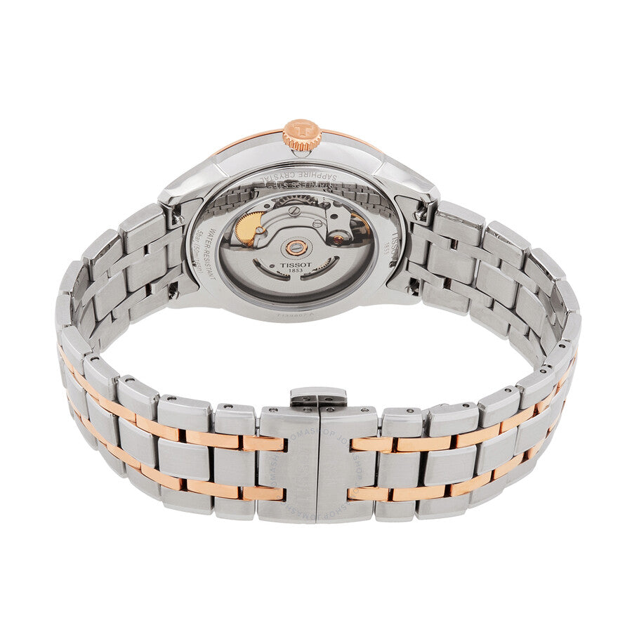 Tissot Chemin Des Tourelles Automatic Silver Dial Two-Tone Men's Watch T1398072203800 - The Watches Men & Co #3