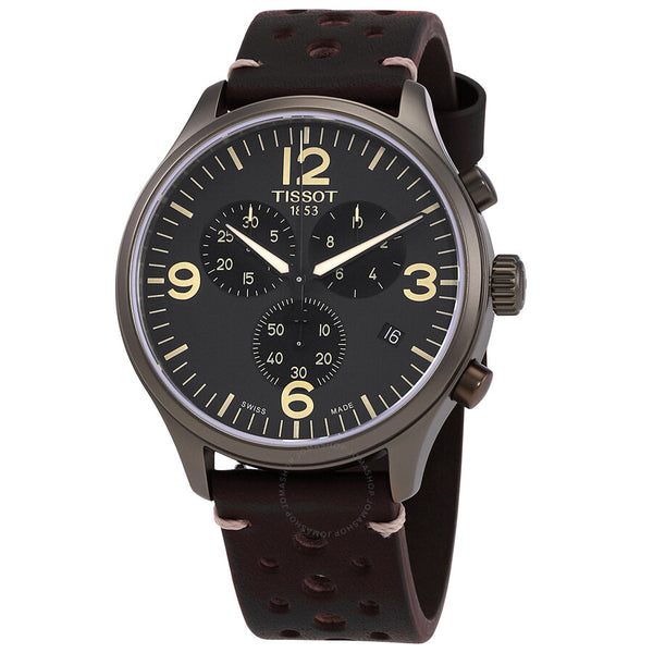 Tissot Chrono Classic XL Chronograph Quartz Anthracite Dial Men's Watch T1166173605702 - The Watches Men & Co