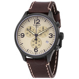 Tissot Chrono XL Chronograph Quartz Beige Dial Men's Watch T1166173626700 - The Watches Men & Co