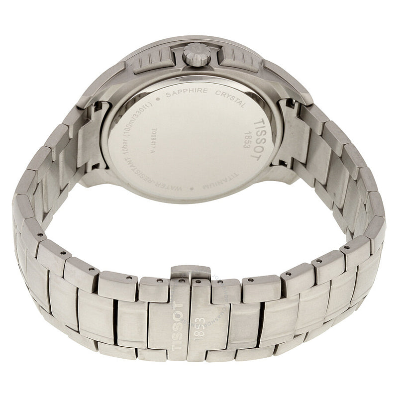 Tissot T-Sport Chronograph Black Dial Titanium Men's Watch T069.417.44.051.00 - The Watches Men & Co #3