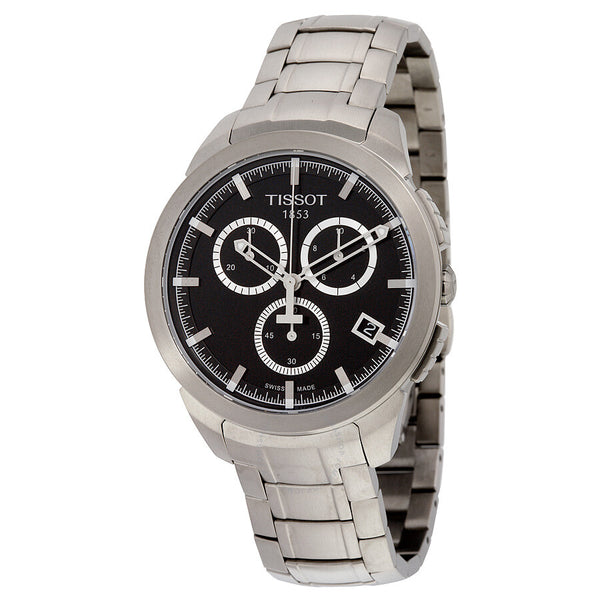 Tissot T-Sport Chronograph Black Dial Titanium Men's Watch T069.417.44.051.00 - The Watches Men & Co