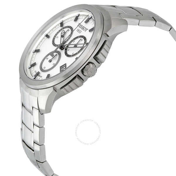 Tissot Chronograph Silver Dial Titanium Men's Watch T0694174403100 - The Watches Men & Co #2