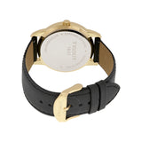 Tissot Classic Dream Black Dial  Black Leather Men's T0334103605101 - The Watches Men & Co #3
