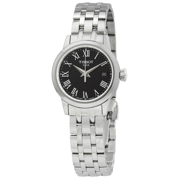 Tissot Classic Dream Lady Quartz Black Dial Watch T129.210.11.053.00 - The Watches Men & Co
