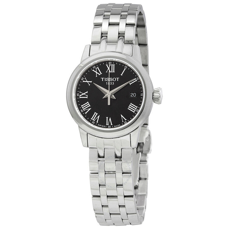 Tissot Classic Dream Lady Quartz Black Dial Watch T129.210.11.053.00 - The Watches Men & Co