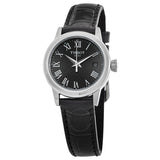 Tissot Classic Dream Lady Quartz Black Dial Watch T129.210.16.053.00 - The Watches Men & Co