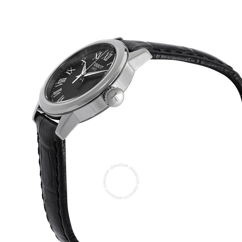 Tissot Classic Dream Lady Quartz Black Dial Watch T129.210.16.053.00 - The Watches Men & Co #2
