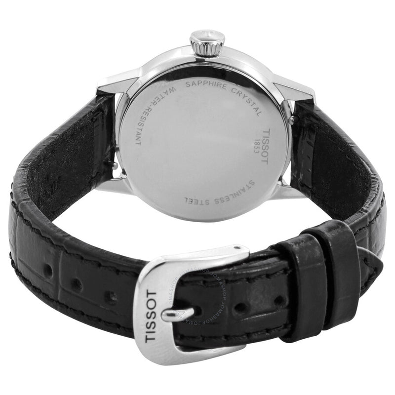 Tissot Classic Dream Lady Quartz Black Dial Watch T129.210.16.053.00 - The Watches Men & Co #3