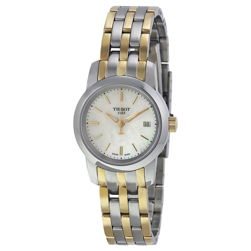 Tissot Classic Dream Mother of Pearl Dial Ladies Watch T0332102211100 - The Watches Men & Co