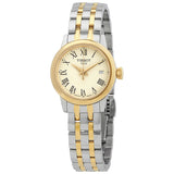 Tissot Classic Dream Quartz Ivory Dial Ladies Watch T129.210.22.263.00 - The Watches Men & Co